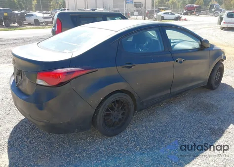 2015 Hyundai Elantra Limited/Se from USA, damaged, VIN KMHDH4AE3FU268971